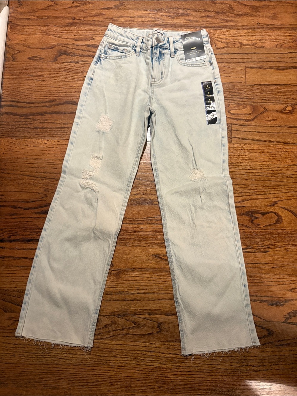 art class Light Blue Straight Leg Distressed Jeans